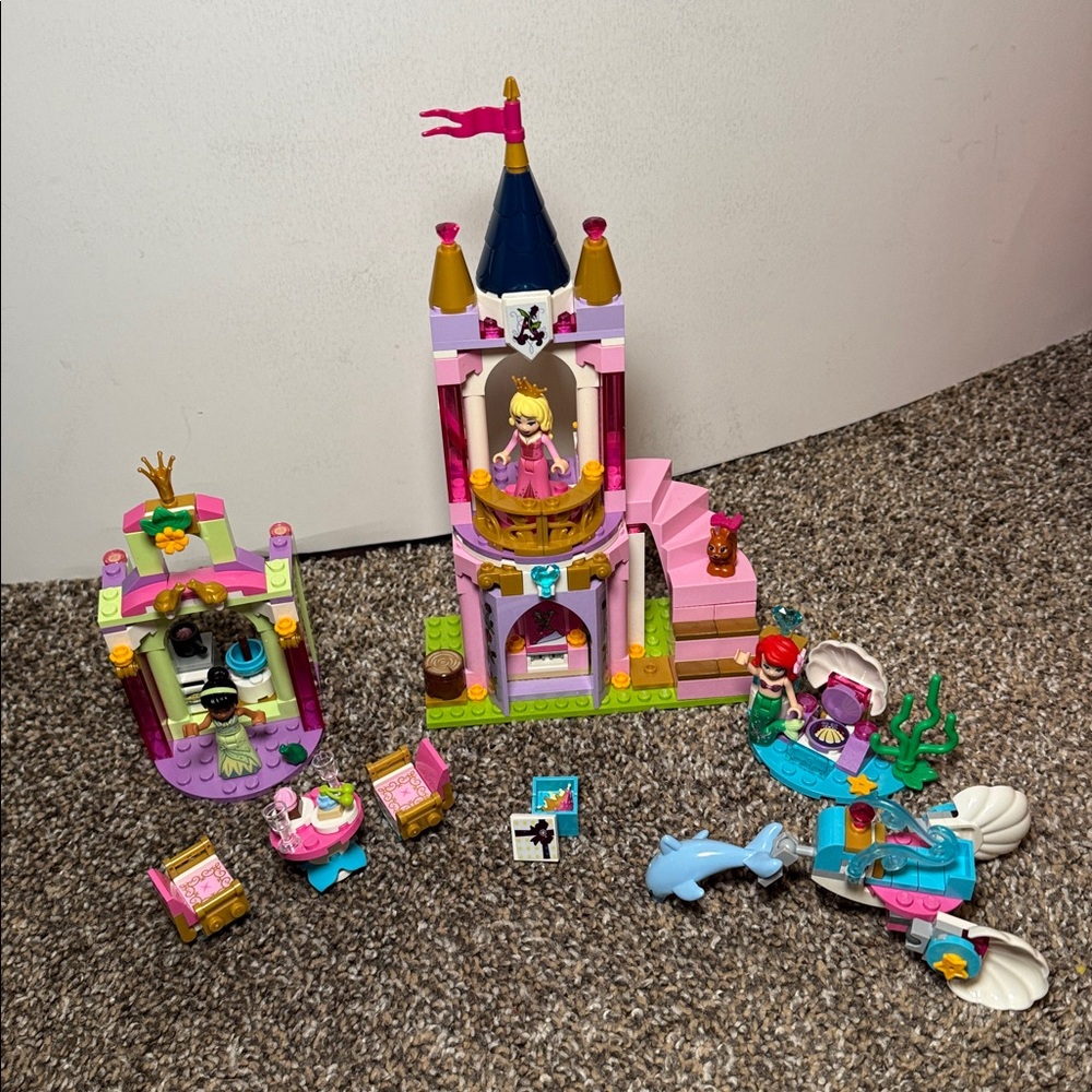 Disney Lego’s 41162. Disney Princess, Aurora, Ariel, Tiana’s Royal Celebration